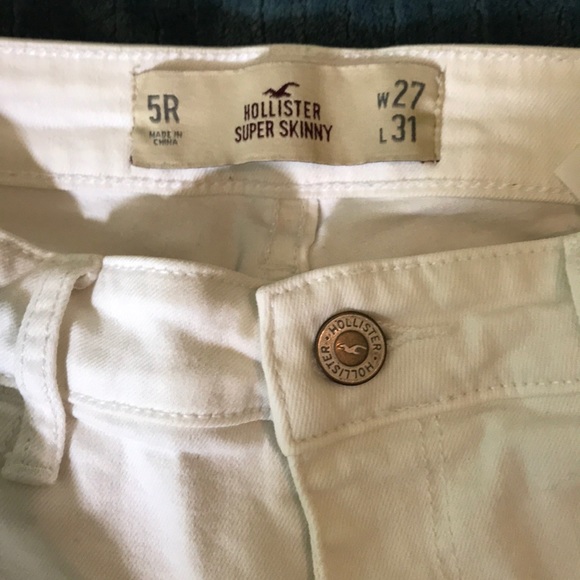 White hollister skinny jean - Picture 2 of 2
